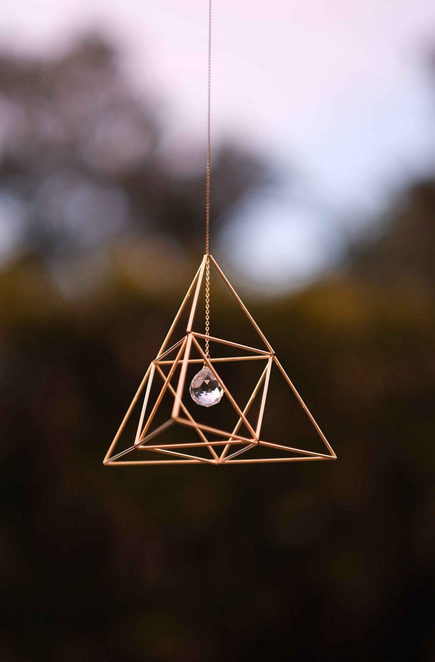 Tetrahedron - Sun Catcher